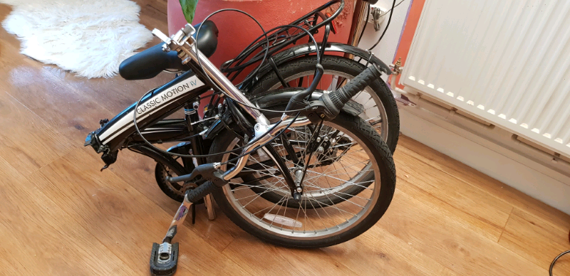 classic motion iv folding bike